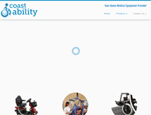 Tablet Screenshot of coastability.com